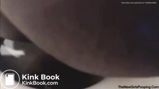 Liquid shit from black girl