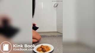 she have to poop, she need to go shit