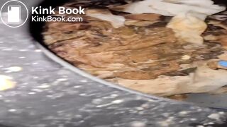 PortaPottyQueen - Human toilet used by train tracks