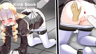 T0rtured girl panty pee and poop