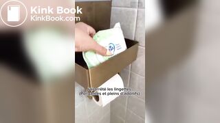 Facebook ad video - Girl on the toilet