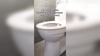 Facebook ad video - Girl on the toilet