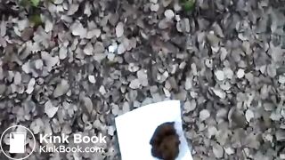 Pooping in the woods.. - video 13
