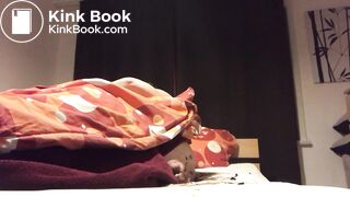 Natural MILF shits in bed then sleeps in it 1/2