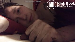 Natural MILF shits in bed then sleeps in it 1/2