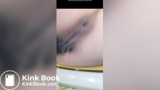 Chinese girl poop - video 9