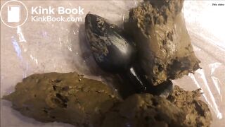 Burgundy dress bumplug