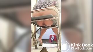 chinese girl pooping7