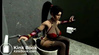 Anime girl diarrhea in toilet 3