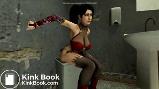 Anime girl diarrhea in toilet 3