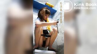 Spy ABAC girl pooping