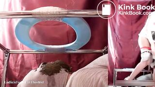 Three Russian Mistresses Using A Human Toilet