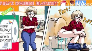 pam desperate to drop her bowels