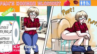 pam desperate to drop her bowels