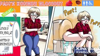pam desperate to drop her bowels