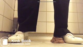 Woman poops her pants (a rather alternative angle)