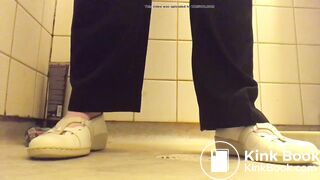 Woman poops her pants (a rather alternative angle)