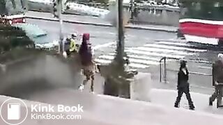 Hard pantypoop and smearing in public