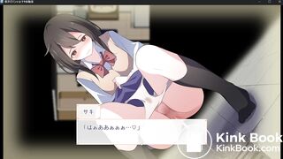 cute girl pee at home