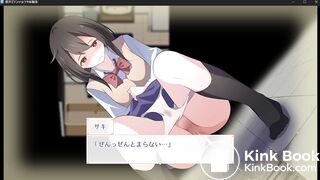 cute girl pee at home