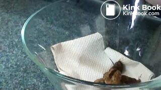 Czech Pornstar Rado Viker shits in a bowl