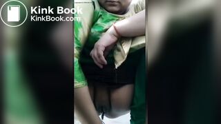 Desi lady masturbation while shitting