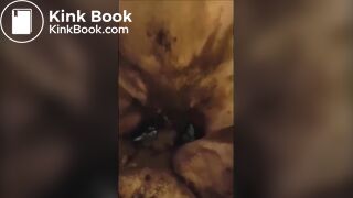 Sexy milf gets fucking in shitty as while shittinh