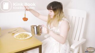 Dirty Dung Dirndl - masturbation in cowshit