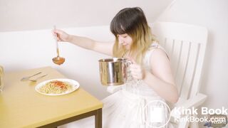 Dirty Dung Dirndl - masturbation in cowshit