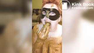 Suck dildo made ftom shit