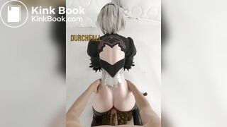 2B Anime Shitty Anal