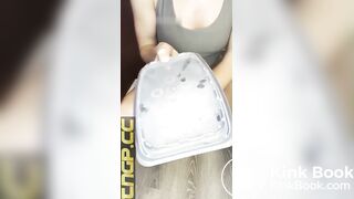 Sexy blonde shit