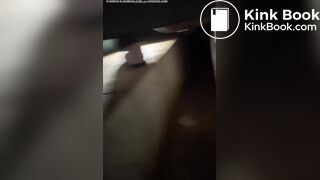 Chinese lady poops diarrhea in hurry at dinner time.