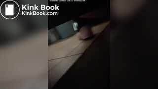 Chinese lady poops diarrhea in hurry at dinner time.