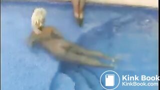 Poop in pool