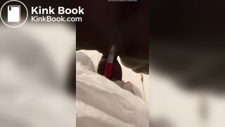 Shy ebony anal play and shit