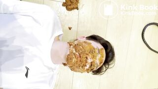 Chinese femdom scat slave - video 5