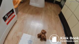 Sexy ebony ass pooping a good one