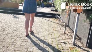 Public shit outdoor restaurant