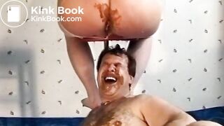 Dirty Alois and Fat Slut - Vomit and shit in mouth!!