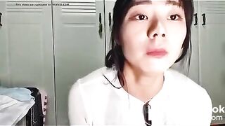 The korea girl drink the laxative and diarrhea accident