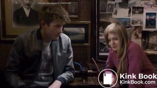 Girl poop desperation and crap her pants.