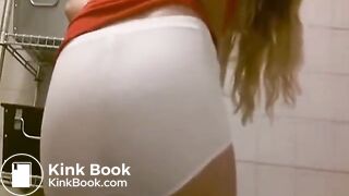 White pantypoop - video 4