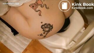 Milf toilet poop - video 83