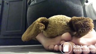 Teen poops leggings on bear