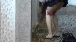 Frantic search for something to wipe with