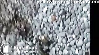 Frantic search for something to wipe with