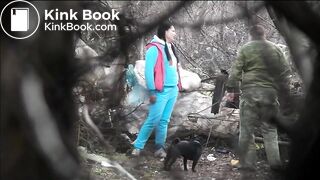 Girl Outdoor pooping voyeur - video 3
