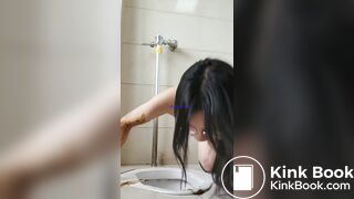 武汉陈洁莹吃屎6