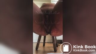 Girl tries to poop but doesn’t get much